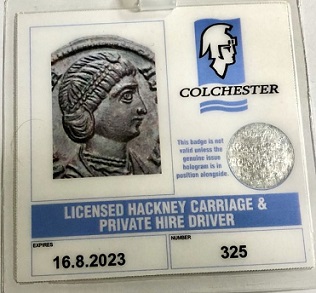 Licensed Driver badge